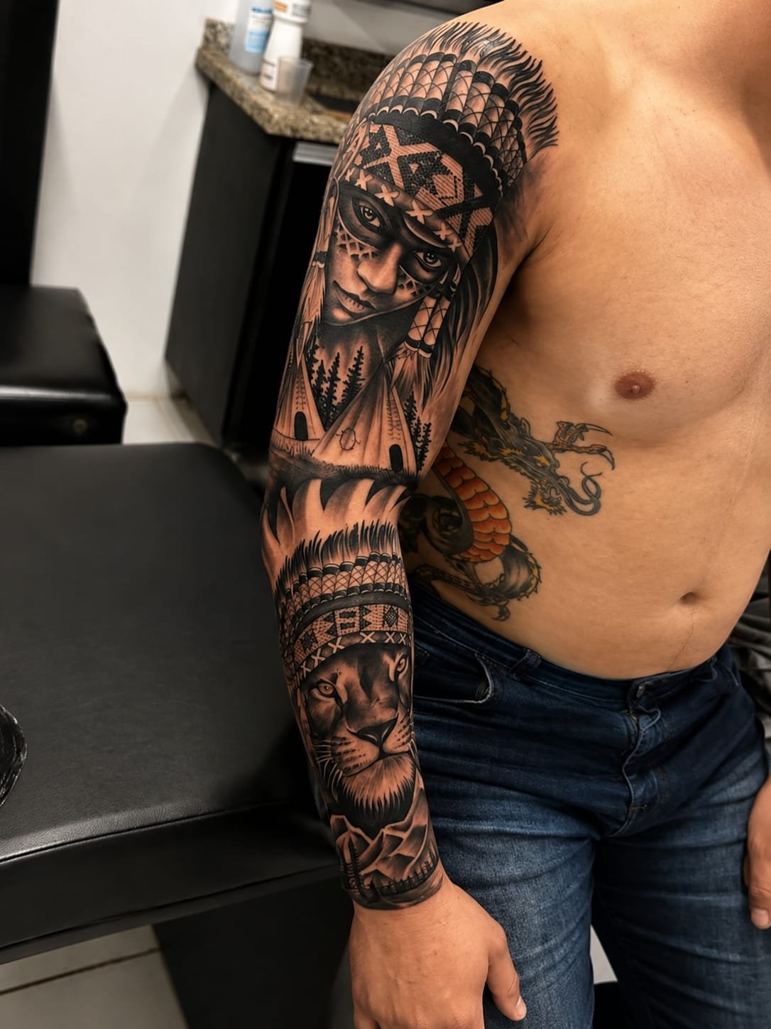 Trabalho de tatuagem 03 - Tattoo por Hobby